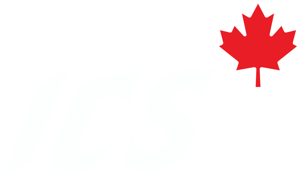 ICS logo white