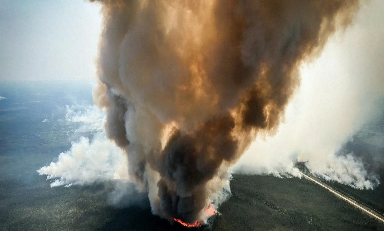 wildfire-aerial